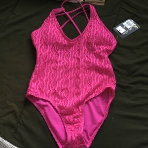 NWT Marilyn Monroe hot pink lace swimsuit 👙